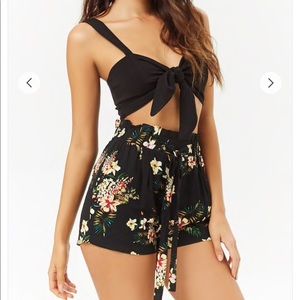 Floral F21 Shorts